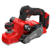 Craftsman cordless planer with black and red handle, front angle, SKU CMCW350B.
