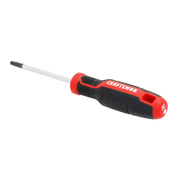 Photo of Craftsman CMHT65176 black and red Phillips screwdriver, angled view on white background.