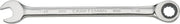 Photo of Craftsman combination ratcheting wrench 7/16 inch, model CMMT42562, viewed from above on white background.