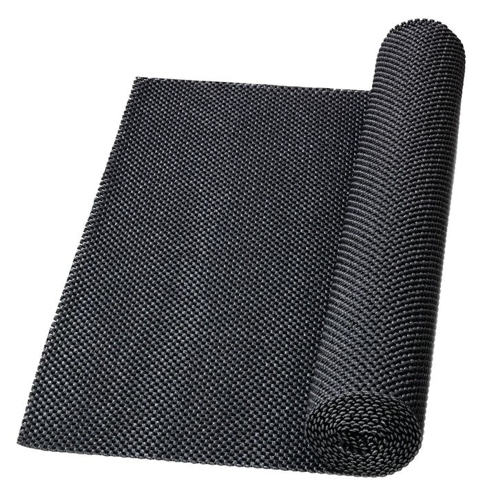 Photo of Craftsman CMST82972 black textured tool drawer liner roll, angled on white background.