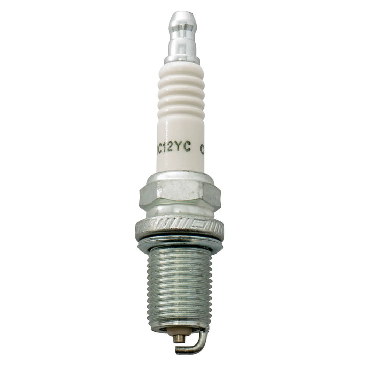 Craftsman spark plug 5095 white background beauty shot side view